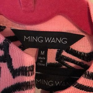 Ming Wang jacket with white matching shell